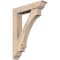 Ekena Millwork Imperial Traditional Smooth Bracket w/ Offset Brace, Douglas Fir, 7 1/2"W x 36"D x 48"H BKT0806X36X48IMP01SDF - alternate 1